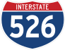 Interstate 526 Sign Sticker