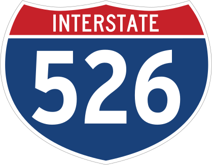 Interstate 526 Sign Sticker