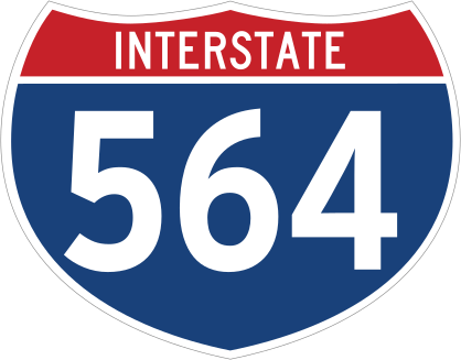 Interstate 564 Sign Sticker