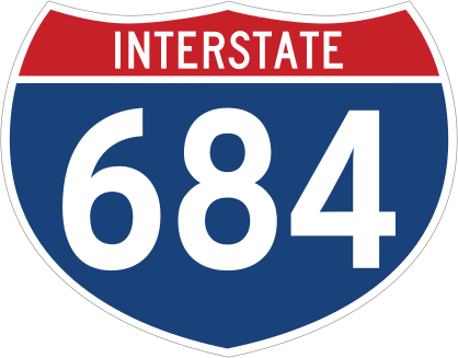 Interstate 684 Sign Sticker