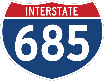 Interstate 685 Sign Sticker