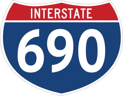 Interstate 690 Sign Sticker