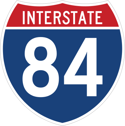 Interstate 84 Sign Sticker