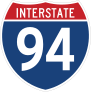 Interstate 94 Sign Sticker