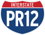 Interstate Pr12 Sign Sticker