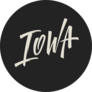 Iowa Circle Sticker
