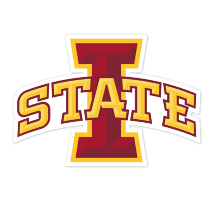Iowa State Cyclones NCAA Logo Sticker