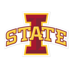 Iowa State Cyclones NCAA Logo Sticker