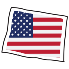 Isolated Map Of The State Of Wyoming Sticker