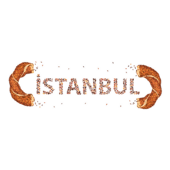 Istanbul Turkey Traditional Food Sesame Sticker