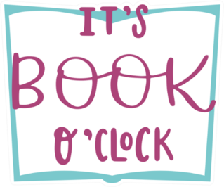 It Is Book Oclock Reading Design Sticker
