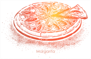 Italian Margarita Pizza Sticker