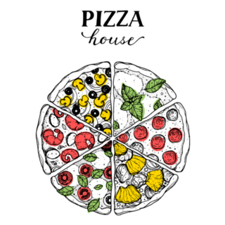 Italian Pizza Pizza House Sticker