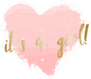 Its a Girl Sticker