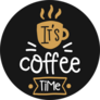 Its Coffee Time Sticker
