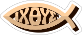 Ixoye Ichthus Sticker