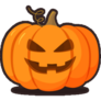Jack O Lantern Illustration Sticker