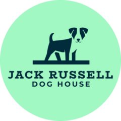 Jack Russell Dog House Sticker