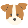 Jack Russell Head Sticker