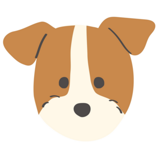 Jack Russell Head Sticker