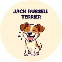 Jack Russell Name Sticker
