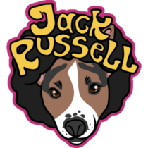 Jack Russell Name Sticker