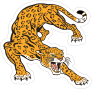 Jaguar Mascot Sticker