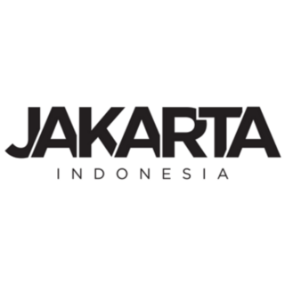 Jakarta Indonesia Emblem Sticker