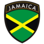 Jamaica Crest Flag Sticker