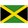 Jamaica Flag Simple Sticker