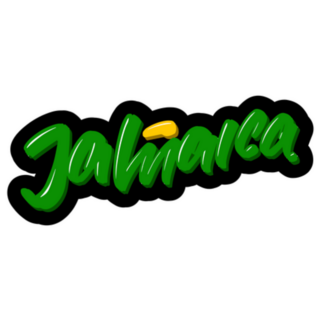Jamaica Modern Brush Lettering Sticker