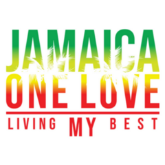 Jamaica One Love, Typography Sticker