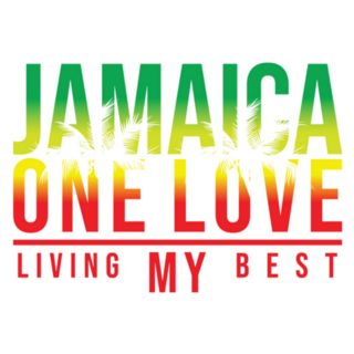 Jamaica One Love, Typography Sticker