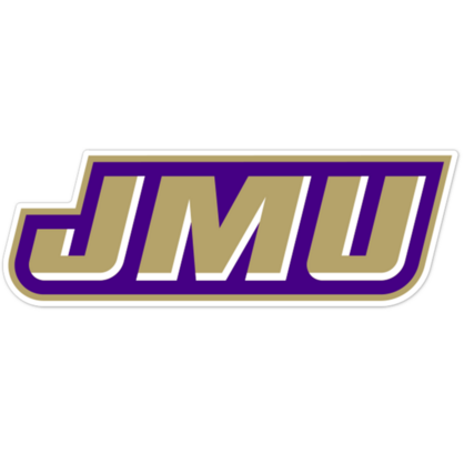 James Madison Dukes NCAA Logo Sticker