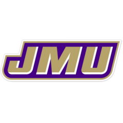 James Madison Dukes NCAA Logo Sticker