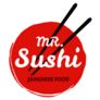 Japan Simple Sushi Logo Sticker