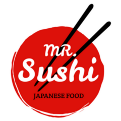 Japan Simple Sushi Logo Sticker
