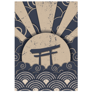 Japanese Pattern Sticker