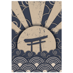 Japanese Pattern Sticker