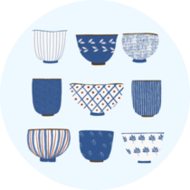 Japanese Pottery Sticker