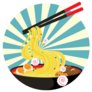 Japanese Ramen Soup Pop Sticker