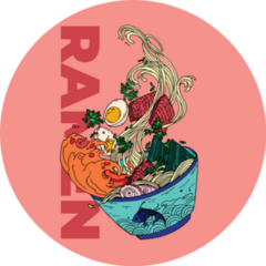 Japanese Ramen Soup Sticker