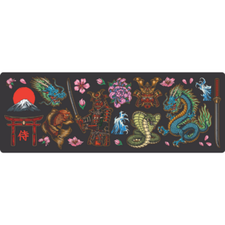 Japanese Traditional Sticker Sheet