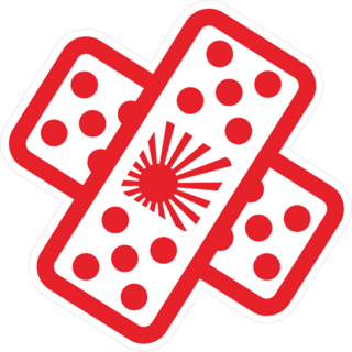 JDM Band Aid Cross Sticker