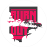 JDM Burn Out Car Sticker