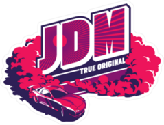 JDM Burnout Car Sticker