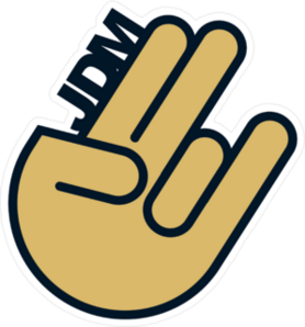 JDM Shocker Hand Gesture Sticker