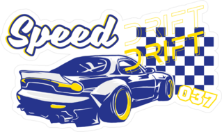 JDM Speed Drift Sticker