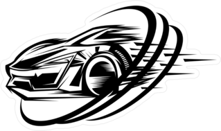JDM Sports Car Racing Design Sticker