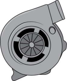 JDM Turbocharger Sticker